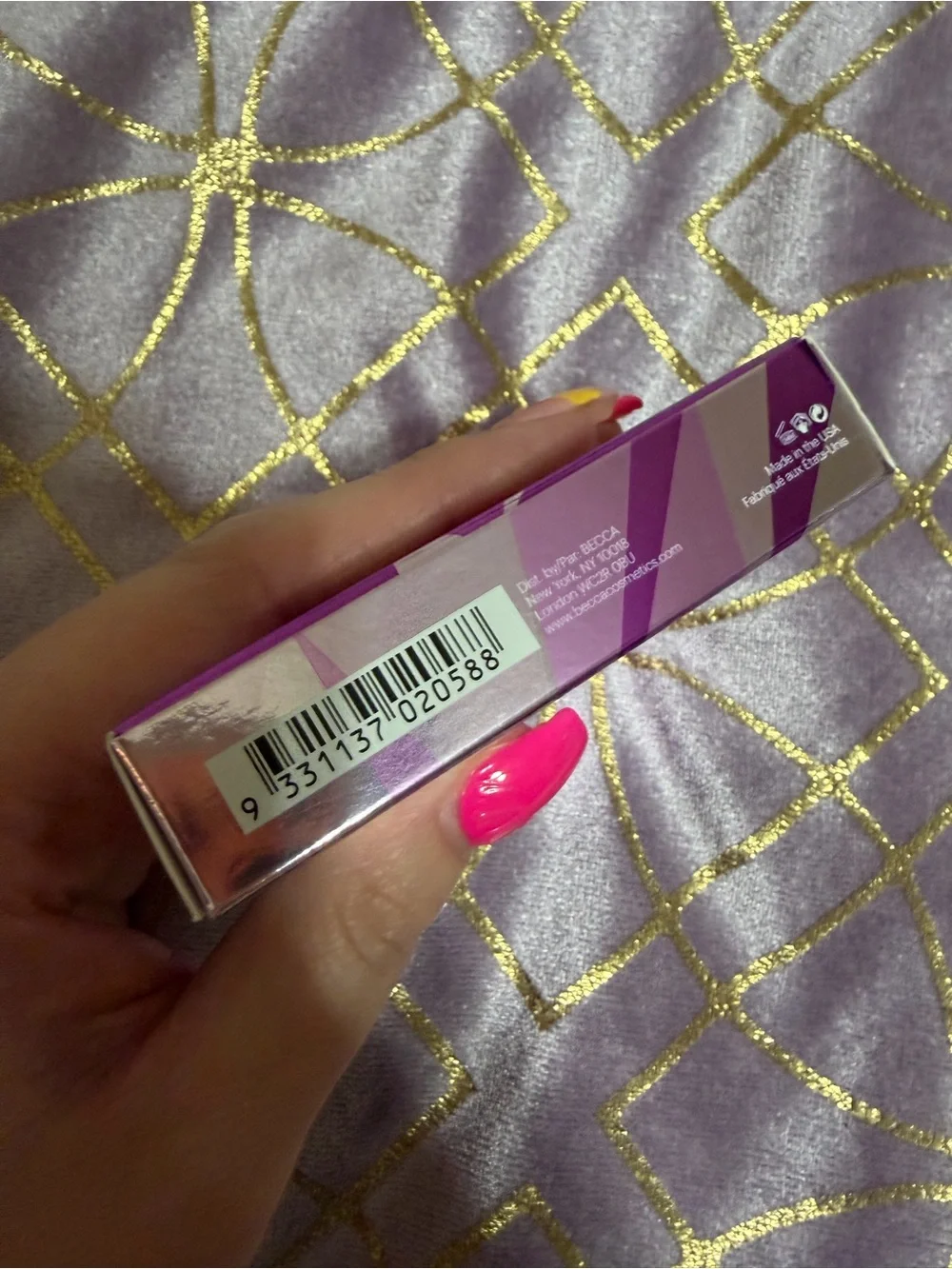 💥 NWT BECCA Shimmering Skin Profector Pressed- Lilac Geode